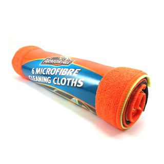 6 MICROFIBER CLEANING CLOTHS