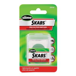 SLIME SKABS FAST TUBE REPAIR PATCHES 6PCS