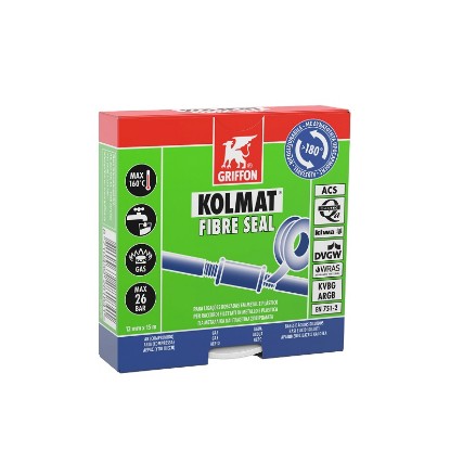 Picture of GRIFFON KOLMAT FIBRE SEAL 12MMX15M