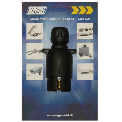 Picture of MAYPOLE PLASTIC 12V 7-PIN PLUG MP021