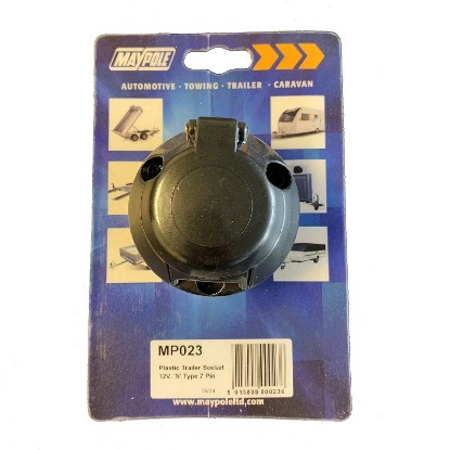 Picture of MAYPOLE PLASTIC 12V 7-PIN SOCKET MP023