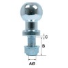 Picture of SPAREX TOWBALL CHROME 50MM