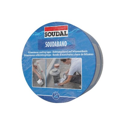 Εικόνα της SOUDAL SOUDABAND ALUMINIUM  7,5CMX10M