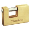 Picture of MASTER LOCK BRASS PADLOCK RECTANGULAR 85MM 608D
