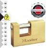 Picture of MASTER LOCK BRASS PADLOCK RECTANGULAR 85MM 608D