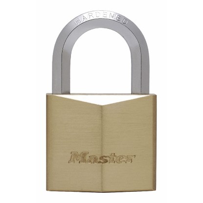 Picture of MASTER LOCK BRASS PADLOCK HEXAGONAL 50MM 1155D