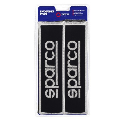 Picture of SPARCO SEAT BELT PADS BLACK OPC12120001