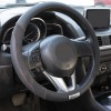 Picture of SPARCO STEERING WHEEL COVER SUEDE BLACK SPC1112BK