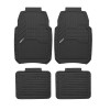 Picture of SPARCO CAR MATS PVC BLACK 4PCS - SPC1917BK