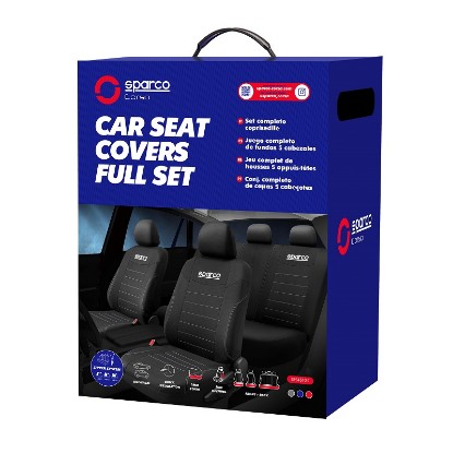 Picture of SPARCO SEAT COVER SET BLACK SPS451GR