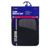 Εικόνα της SPARCO CAR MATS PVC & CARPET BLACK/BLUE 4pcs SPF508BL