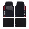 Εικόνα της SPARCO CAR MATS PVC & CARPET BLACK/RED 4PCS SPF508RD