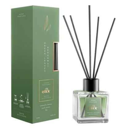 Picture of ELIX HOME PERFUME GREEN LEAVES & BERGAMOT 100ML