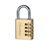 Picture of MASTER LOCK COMBINATION  40X21 BRASS 604D