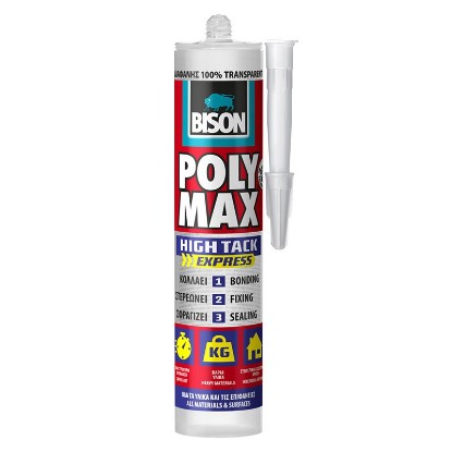 Picture of BISON POLY MAX TRANSPARENT HIGH TACK EXPRESS