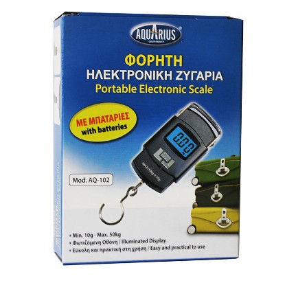 Εικόνα της AQUARIUS PORTABLE ELECTRONIC SCALE AQ102