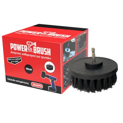 Picture of POWER BRUSH DRILL BRUSH BLACK (HARD) 10CM