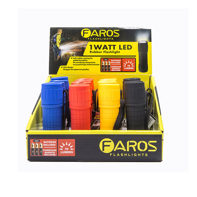 Wholesale DIY, Auto & Household Products Cyprus |FAROS 9 LED Rubber ...