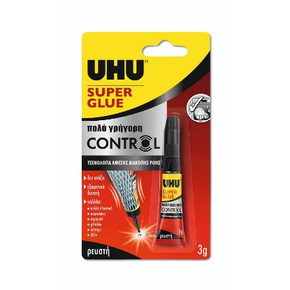 Εικόνα της UHU SUPER GLUE CONTROL 3G BL