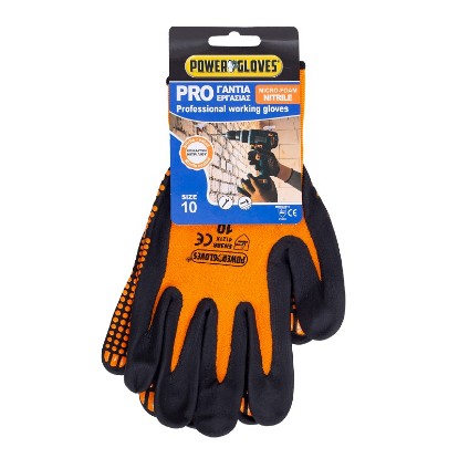 Picture of POWER GLOVES PRO MICRO-FOAM NITRILE 10