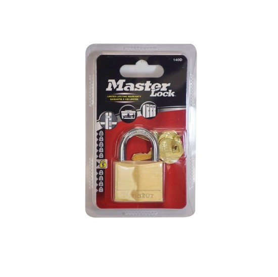 Picture of MASTER LOCK BRASS PADLOCK 40MM 140D