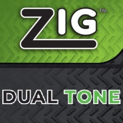 Εικόνα της DUAL ZIG TONE NITRΙLE GLOVES (XL) 50PCS