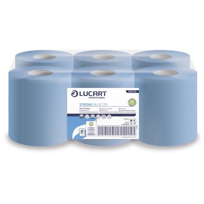 Picture of LUCART STRONG BLUE 135 PAPER ROLL