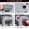 Εικόνα της  MASTERLOCK KEY STORAGE BOX GREY WITH SHACKLE 5400EURD