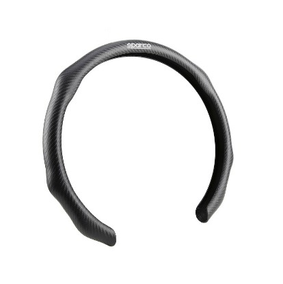 Picture of SPARCO STEERING WHEEL COVER BK CARBON SPS140