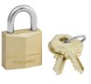 Picture of MASTER LOCK BRASS PADLOCK 20MM 120D