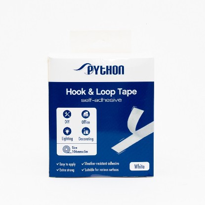 Picture of PYTHON HOOK & LOOP TAPE 5M WHITE