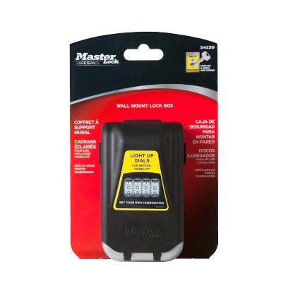 Picture of MASTER LOCK KEY STORAGE BOX LIGHT UP 5425D