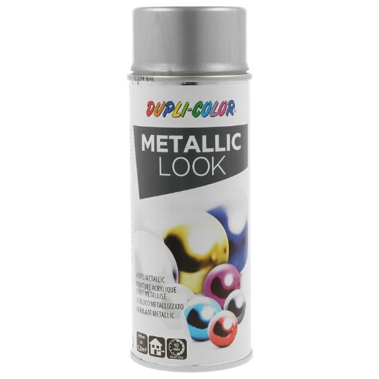 Εικόνα της DUPLI-COLOR METALLIC LOOΚ SILVER 400ML