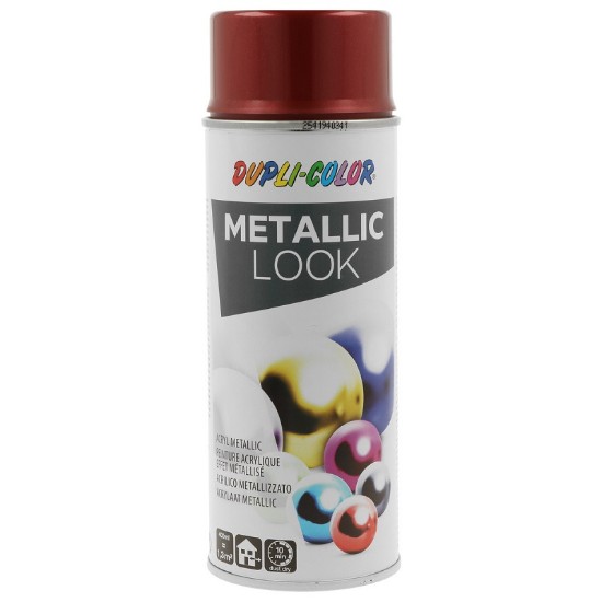 Picture of DUPLI-COLOR METALLIC LOOΚ RED 400ML