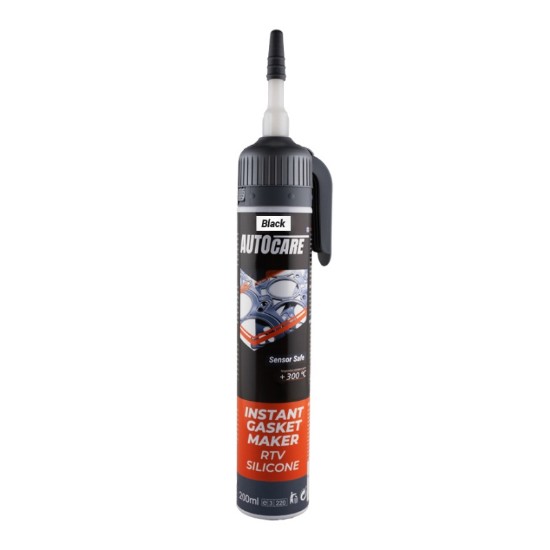 Εικόνα της AUTOCARE INSTANT GASKET MAKER RTV SILICONE BLACK 200ML