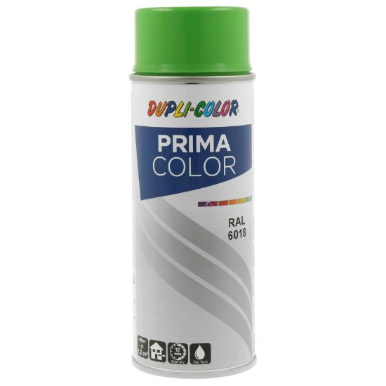 Picture of DUPLI-COLOR PRIMA YELLOW GREEN RAL-6018 400ML