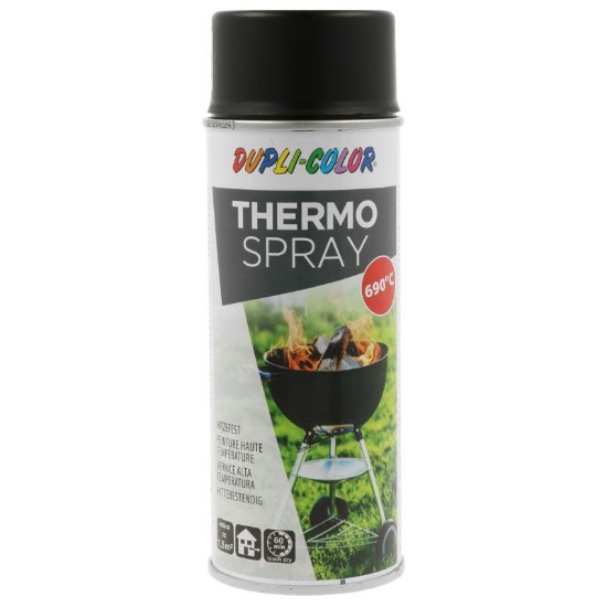 Picture of DUPLI-COLOR THERMO SPRAY BLACK 690°C 400ML