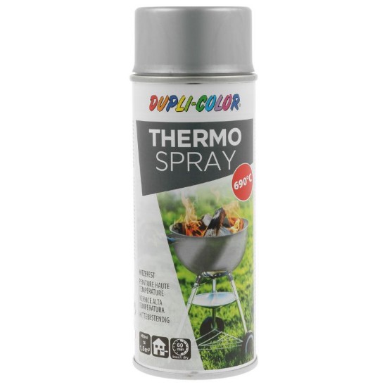 Εικόνα της DUPLI-COLOR THERMO SPRAY SILVER 690°C 400ML