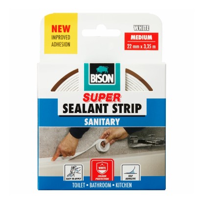 Εικόνα της BISON SEALANT STRIP SANITARY 22MM