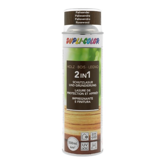 Εικόνα της DUPLI-COLOR WOOD PRESERVATION SPRAY ROSEWOOD 500ML