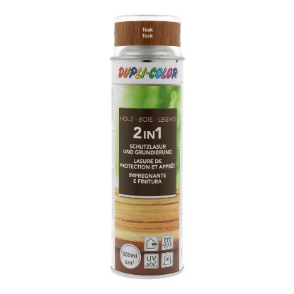 Picture of DUPLI-COLOR WOOD PRESERVATION SPRAY TEAK 500ML