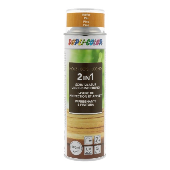Εικόνα της DUPLI-COLOR WOOD PRESERVATION SPRAY PINE 500ML