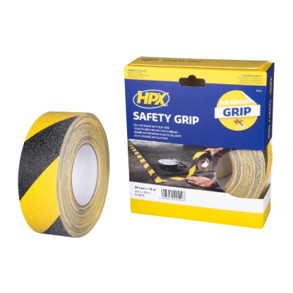 Picture of HPX SAFETY GRIP 50MMX18M   BLACK/YELLOW
