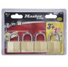Εικόνα της MASTER LOCK BRASS PADLOCK 40X4 KA 140QUAD