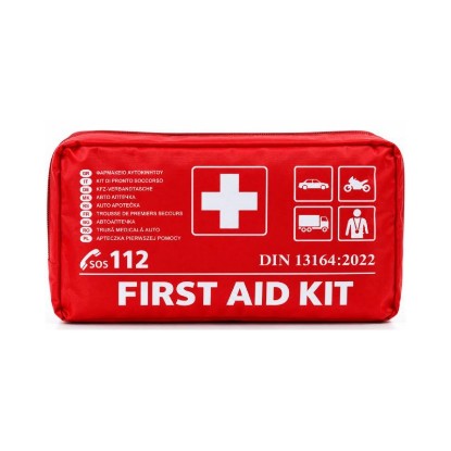 Picture of FIRST AID KIT AUTO RED BAG